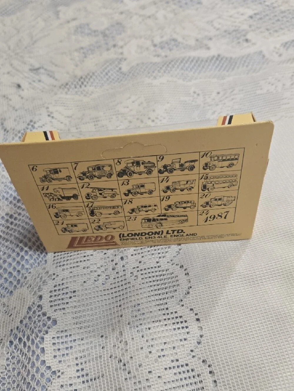 Blue Burnley Corporation Diecast Bus Toy